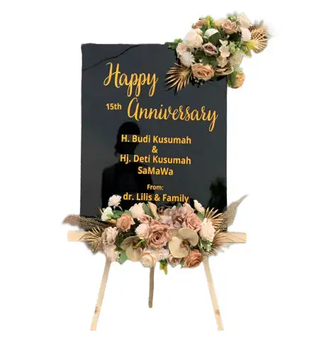 Papan Bunga Akrilik Sliwung